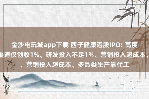 金沙電玩城app下載 西子健康港股IPO: 高度依賴抖音平臺線下渠道僅創(chuàng)收1%、研發(fā)投入不足1%、營銷投入超成本、多品類生產(chǎn)靠代工